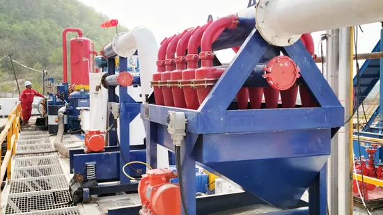 API Mud Hydrocyclones Mud Desander Desilter Cleaner for Drilling