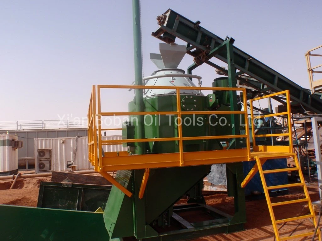 Drilling Waste Vertical Cuttings Dryer Vertical Centrifuge for Oil Based Mud