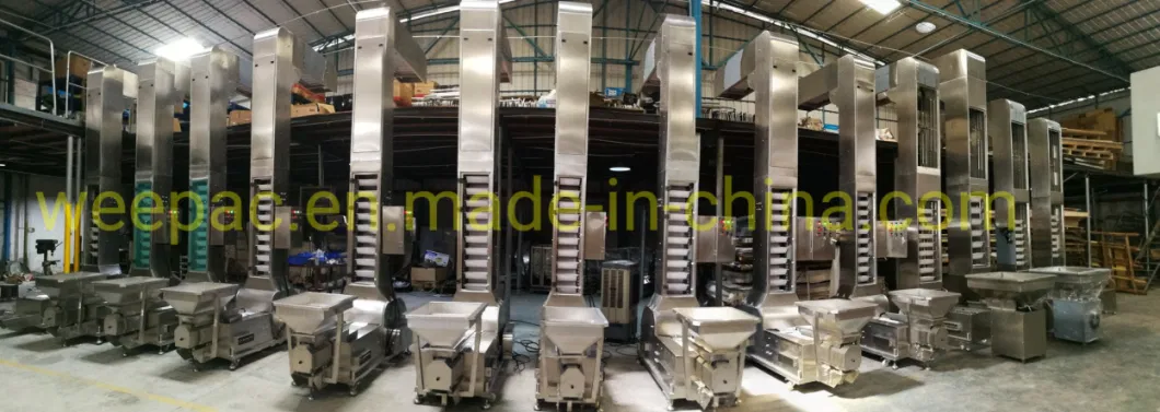 Stainless Steel Z-Type Belt Conveyor Inclined Conveyor Chain Drive Bucket Elevator