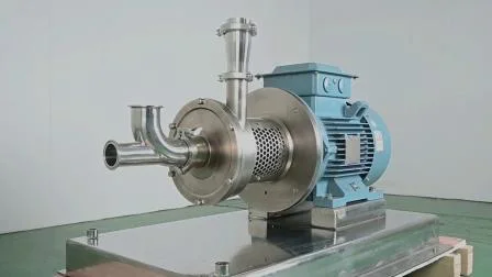 Sanitary Stainless Steel Food Grade High Shear Emulsifying Pump for Food & Beverage, Pharmaceuticals, Cosmetics, etc.