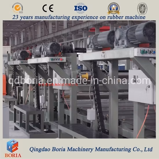 Rubber Tension Conveying Green Belt Forming Machine Belt Building Equipment